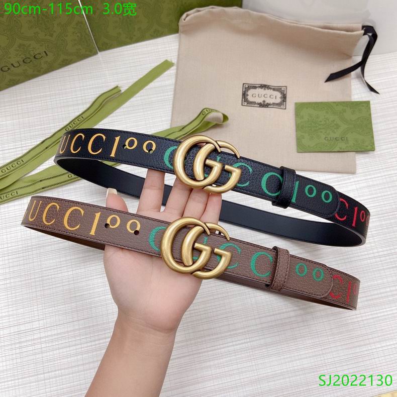 Gucci Belt 30mmX90-115cm 7D18